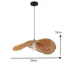 Lámpara colgante de bola de fieltro color crema con hilo de algodón estilo francés para sala de estar, comedor, dormitorio principal, estudio, luminaria de estilo bohemio
