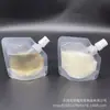 Bolsa para Empaque de Salsa para Llevar 30ml Grado Alimenticio Bolsa con Pico Inclinado Translúcida Resistente a Altas Temperaturas Subempaque Bolsa para Muestra de Loción