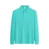 Camisetas de manga larga de otoño hechas a medida, ropa de trabajo corporativa, polos con logo personalizado, ropa de trabajo bordada, camisetas culturales con texto impreso