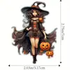 Colgante de Personaje de Terror de Halloween Nuevo Transfronterizo Acrílico Decoración Interior de Coche Colgante Adorno Festivo