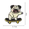 11 Tipos de Conjuntos de Patches Divertidos para Filhotes Vários Designs Fofos de Animais de Estimação, Termocolante, Sem Costura, para Moletons e Mochilas