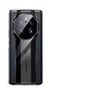 Funda para Huawei magic7pro con diseño de lichi y cambio de segundos Porsche mate70p, con protección integral de cuero galvanizado.