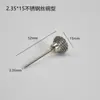 Escova de arame de cobre mini 3mm roda de polimento de arame de aço inoxidável polimento desengripagem escova de polimento elétrica tigela em forma de T fornecimento direto da fábrica