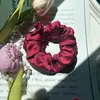 Diadema de Seda para el Cabello de 19 mm 3.5 Moda Círculo de Seda de Morera Cuidado del Cabello Cuerda para el Cabello Cola de Caballo para Niñas Regalo de Vacaciones
