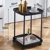 Mesita de noche, Estante de almacenamiento para mesita de noche en casa, Mesa lateral para sofá en la sala de estar, Mesa de café pequeña simple, Gabinete de mesita de noche en el dormitorio, Mesa mini