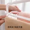 Tendedero Retráctil Multifuncional para Balcón para Secar Edredones y Toallas de Baño, Antideslizante, Sin Marcas, Uso Doméstico, Estante Extensible para Secar Sábanas
