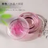 Tinta Piedra para Olla Caliente de Cristal con Tapa de Vidrio, Piedra de Tinta Humectante y Anti-Evaporación de Doble Anillo para Caligrafía, Depósito de Tinta Especial de Secado Lento con Alta Apariencia