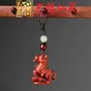 Sândalo Verde, Jacarandá, Madeira de Cipreste DIY Zodíaco Cavalo Pingente de Corrente de Celular, Ornamento de Cavalo Artístico Ming Xian Yuan Chaveiro