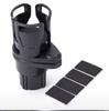 Porta-copos Multifuncional para Carro Cuidadosamente Selecionado, Suporte de Telefone para Carro, Porta-copos Dupla Camada Rotativo e Telescópico para Carro