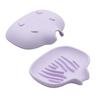 Caixa de sabão de silicone vaso sanitário doméstico drenando simples criativo caixa de sabão de silicone suprimentos suporte de sabão por atacado
