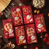 2027 Sobres Rojos de Año Nuevo Año de la Oveja Sobres Rojos Caricatura Oveja Linda Paquete de Dinero de la Suerte para Niños Sobres de Dinero de la Suerte de Mil Yuanes Sobres Rojos del Festival de Primavera
