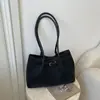 Bolso de Hombro para Viajes Diarios de Alta Apariencia Estilo Coreano para Mujer, Nuevo Modelo 2026, Bolso Tote Sencillo, Bolso de Hombro de Moda y Alta Calidad