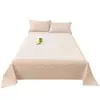 Juego de Sábana Estampada de Algodón Puro Clase A Pieza Única 100% Algodón Modelo Nuevo 2026 Dormitorio de Estudiante Funda de Edredón Individual Funda de Almohada Juego de Tres Piezas 2