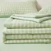 2026 Nuevo Verano 100% Algodón Colcha de Verano Colcha Fresca de Verano Dormitorio Persona Soltera Todo Algodón Lavable a Máquina Colcha para Aire Acondicionado Colcha Fina