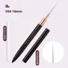 Conjunto de Canetas Agulha para Nail Art Doukou, Caneta de Pintura em Sandália Roxa, Caneta para Desenho de Flores, Pincel de Traço Fino para Nail Art Pintado à Mão