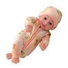 Cross-Borderreborn Dlol Ropa para Muñeca Reborn 10 pulgadas Ropa para Muñeca Bebé de Goma Suave Ropa para Juguete de Muñeca