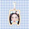 Babymonster Lee Cha-In Shin Hye-Yeon Etiqueta de Equipaje Colgante para Mochila Cadena Colgante Decoración Etiqueta Colgante Merchandising