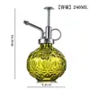 Regadera de vidrio vintage de diamantes Nueva Aspersor para jardín y hogar Rociador de riego a baja presión Florero de riego en spray