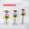 Candelabro à Prova de Vento de Cristal para Candelabro de Buda Ornamento de Lâmpada de Manteiga Base de Cristal Lâmpada de Buda Alta Longa-Brilhante Fornecimento Direto da Fábrica