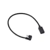 Cable Adaptador Macho Micro5P a Hembra Tipo C Cable de Datos de Carga para Teléfono Móvil Android Cable de Extensión en Forma de U
