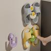 Nuevo Estante Deslizante para Zapatos con Ventosa para el Hogar, Baño, Inodoro, Montado en la Pared sin Perforaciones, Estante de Almacenamiento para Pantuflas