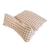 Almofada de Flor e Grama, Almofada de Medicina Tradicional Chinesa, Almofada Integrada com Casca de Trigo Sarraceno, Almofada Triangular, Removível e Lavável, Almofada Cervical para Alívio do Vento, Almofada Personalizada de Pele de Trigo Sarraceno