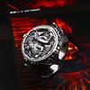 Joyería para Hombre Guerrero de Hierro Mítico Egipcio Antiguo Abertura Tutankamón Personalidad Dominante Anillo de Moda al por Mayor