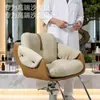 Silla Moderna para Cortar el Cabello en Salón de Belleza, Silla Pequeña para Salón con Base de Acero Inoxidable, Silla Cómoda para Barbería de Salón de Belleza, Silla de Belleza en Venta