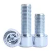 Tornillos Cilíndricos Galvanizados en Zinc Grado 8.8 con Cabeza Cilíndrica y Allen Tornillos de Cabeza Cóncava Allen Hexagonales Tornillos Allen M6M8M10