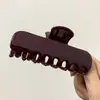 Presilha de Cabelo Imitação Acetato Estilo Francês na Cor Tartaruga, Presilha de Garra de Alta Qualidade para Mulheres, Acessório de Cabelo de Luxo para a Parte de Trás da Cabeça, Modelo Novo