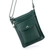 Bolsa para Teléfono Móvil de Gran Capacidad de Cuero Genuino para Mujer, Simple, Cruzada, Nuevo Estilo, Cuero Vacuno, Moderna, Bolso Cruzado para Dama, Bolso de Hombro, Bolso Pequeño