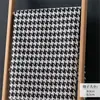 Tela Simple de Sofá Pied de Poule, Funda de Cojín de Lino Engrosado en Forma de Diamante, Cojín Decorativo, Cojín de Sofá, Tela Decorativa Hecha a Mano