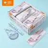Xiaoyuer Régua Plástica de Desenho para Estudante Conjunto de Quatro Peças Régua Espessa Anti-Tinta Milimetrada Capa Dura Conjunto de Réguas 20cm Venda por Atacado