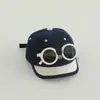 Gorro de Bebé Estilo Primavera y Otoño Gorra de Pico para Niños y Niñas, Gafas de Sol Desmontables, Gorra de Béisbol, Cortavientos de Invierno