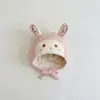Gorro de Bebé Yipan Invierno Nuevo Estilo Ins Lindo Dibujo Animado Cortavientos Gorro de Felpa para Niños Gorro Cálido con Protección para Orejas de Bebé