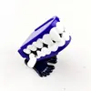 Relógio de Dentes Saltitantes Brinquedo de Corda Dentes Saltitantes Dentes de Fantasma Vampiro Halloween Natal Pequeno Presente Brinquedo de Corda