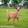 Lâmpada led cênica externa de modelagem animal resina aço vidro 3d elefante flamingo girafa lâmpada paisagística