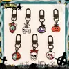 Colgante Llavero Halloween Transfronterizo Calavera Calabaza Dibujo Animado Fantasma Metal Colgante Bolsa Regalo de Año Nuevo