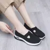 Sapatos Femininos Verão Novos Casuais Temu Fábrica Transfronteiriça Solado Macio Respirável Moda Sapatos de Mãe Tênis Feminino Dropshipping