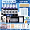Kit de Material para Pintura Tie-Dye DIY, Lenço Branco Liso para Tingir, Conjunto Especial de Ferramentas para Artesanato Infantil de Jardim de Infância, Ensino Fundamental