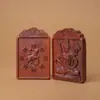 Fabricante de Colgantes de Madera de Azufaifo Golpeada por el Rayo Tallada Bodhisattva del Vacío Deidad Guardiana Buey del Zodiaco Tai Sui con Gran Suministro