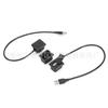 Equipaje cable de extensión USB externo macho a hembra 2.0 hebilla de mochila herraje cable de datos extendido cable de carga USB 4 núcleos