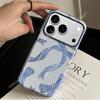 Comercio Exterior Más Vendido Estilo Ins Lazo de Cinta Adecuado para Funda de Teléfono Iphone17Pro Funda de Película de Doble Capa Apple 16