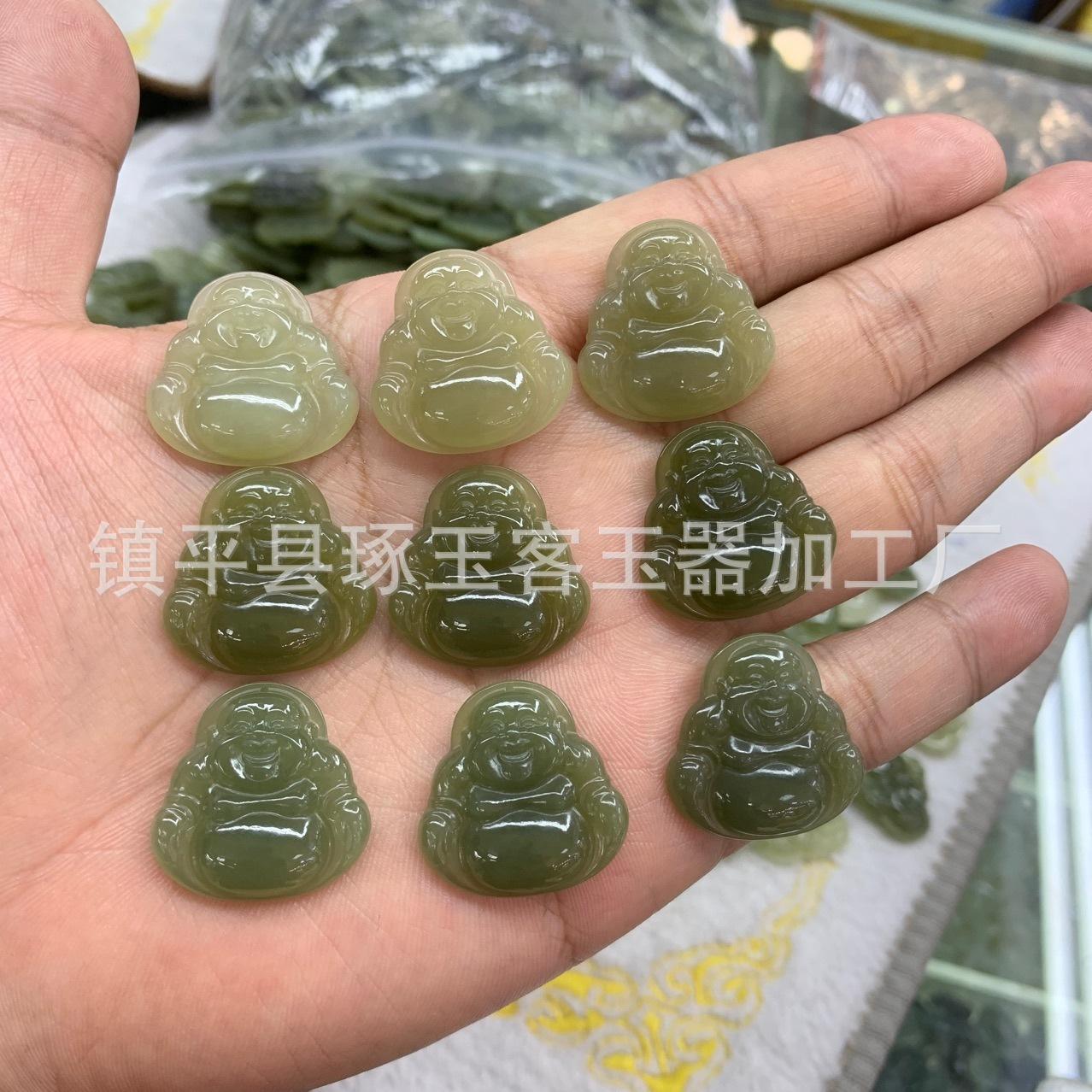 阿富汗玉佛公吊坠