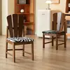 Silla de Comedor de Madera Vintage Retro Estilo Francés Silla de Diseñador Silla Nórdica Simple para Maquillaje con Respaldo Pavo Real