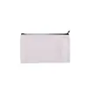 Amazon Transfronterizo Bolso de Mano con Cremallera Neceser Estuche para Lápices de Algodón en Blanco Disponible en Stock Estuche para Lápices Estuche para Lápices de Lona