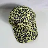 Gorra de Béisbol Estampado de Leopardo para Mujer 2026 Nuevo Estilo Chica Popular Estilo Dulce Fresco Para Adelgazar la Cara Visera Curva Snapback Sombrero de Exterior para Protección Solar