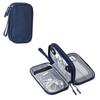 Bolsa de Cosméticos para Accesorios Digitales Multicapa Cubierta Protectora para Fuente de Alimentación Disco Duro Banco de Energía USB Blindado Audífonos a Prueba de Polvo Cable de Datos