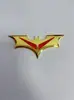 Modificación de Emblema Metálico Batimóvil Emblema 3D Logo de Coche Pegatina Decorativa Pegatina de Carrocería Emblema Trasero Pegatina Metálica 3D Emblema Flash