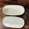 5 Cesta de Rattan Fermentado Estilo Europeu de Rattan da Indonésia Ferramenta de Assar Tecelagem de Rattan Vietnamita Cesta Redonda Rústica para Pão